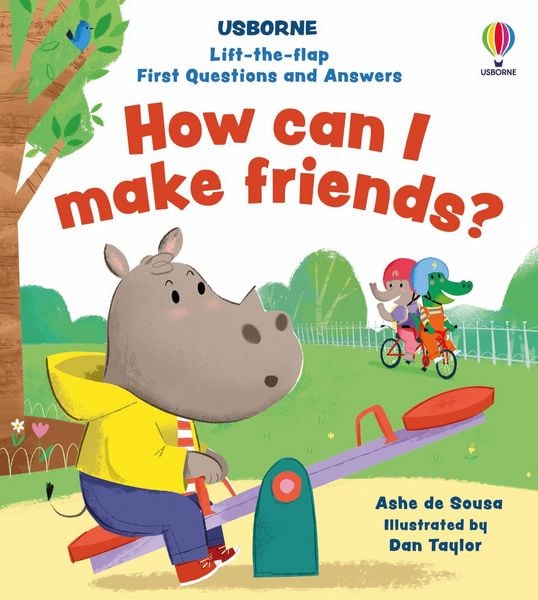 Produktbild: Lift-the-flap First Questions and Answers How can I make friends?