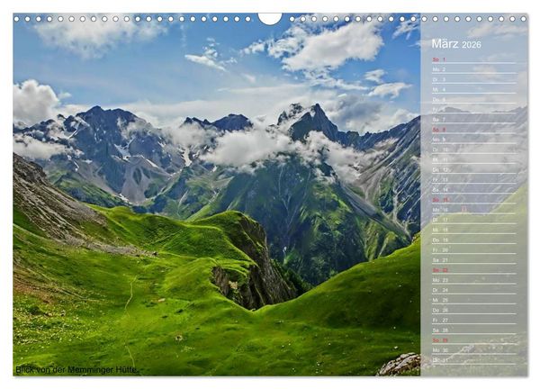 Produktbild: Alpen&uuml;berquerung (Wandkalender 2026 DIN A3 quer), CALVENDO Monatskalender
