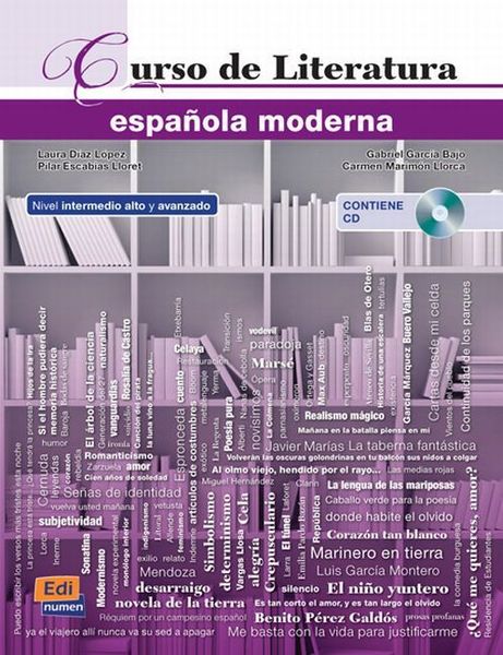 Produktbild: Curso Literatura Espa&ntilde;ola Moderna Intermedio Alto Y Avanzado