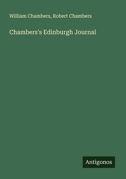 Produktbild: Chambers's Edinburgh Journal