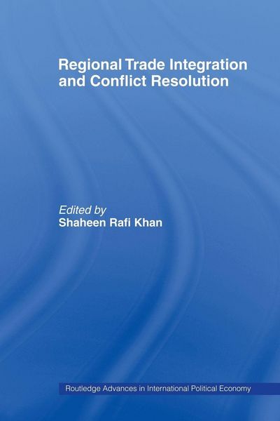 Produktbild: Regional Trade Integration and Conflict Resolution