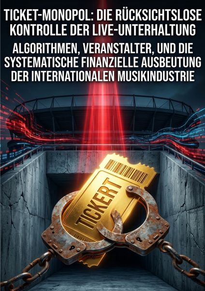 Produktbild: Ticket-Monopol: Die r&uuml;cksichtslose Kontrolle der Live-Unterhaltung