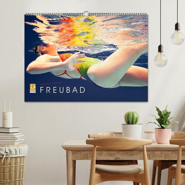 Produktbild: FREUBAD (Wandkalender 2026 DIN A2 quer), CALVENDO Monatskalender