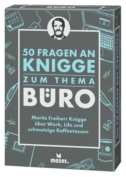 Produktbild: 50 Fragen an Knigge zum Thema B&uuml;ro