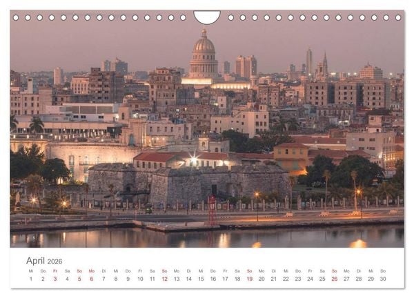 Produktbild: Kuba, karibische Tr&auml;ume (Wandkalender 2026 DIN A4 quer), CALVENDO Monatskalender