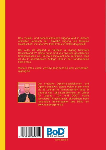 Produktbild: Das muskel- und sehnenst&auml;rkende Qigong by Stefan Wahle