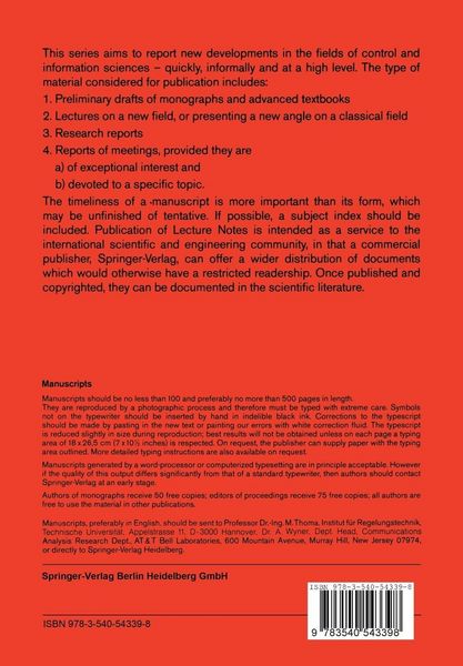 Produktbild: Differential and Algebraic Riccati Equations with Application to Boundary/Point Control Problems: Continuous Theory and Approximation Theory