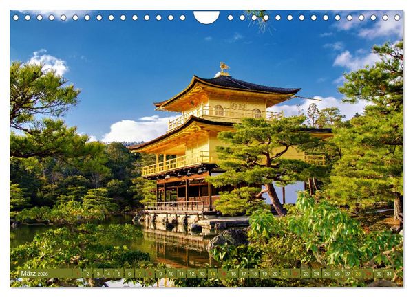 Produktbild: JAPAN - Im Land des L&auml;chelns (Wandkalender 2026 DIN A4 quer), CALVENDO Monatskalender
