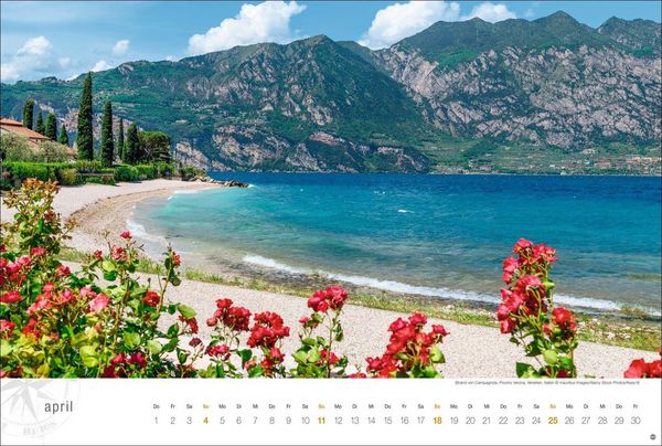 Produktbild: Gardasee Globetrotter Kalender 2027 - Von romantischen Buchten und malerischen Orten