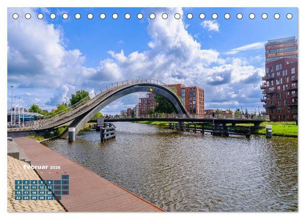 Produktbild: Der Nordholland-Kanal (Tischkalender 2026 DIN A5 quer), CALVENDO Monatskalender