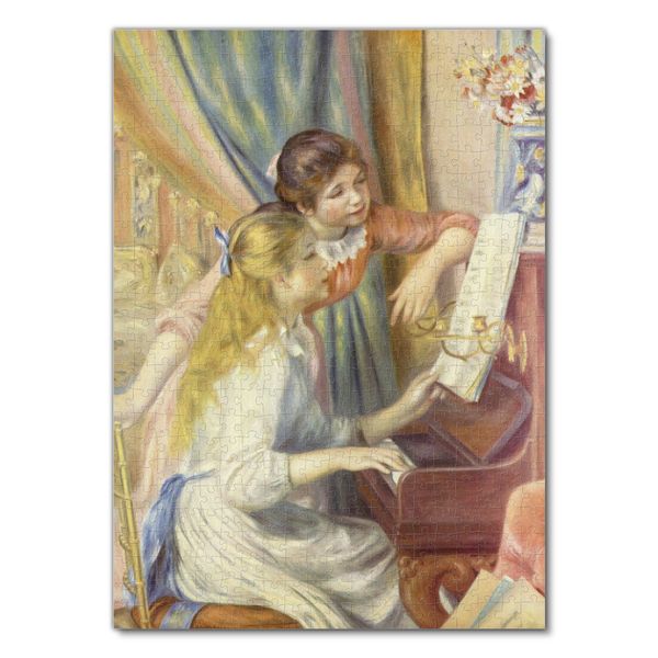 Produktbild: Lais Puzzle Pierre-Auguste Renoir - Zwei M&auml;dchen am Klavier 500 Teile