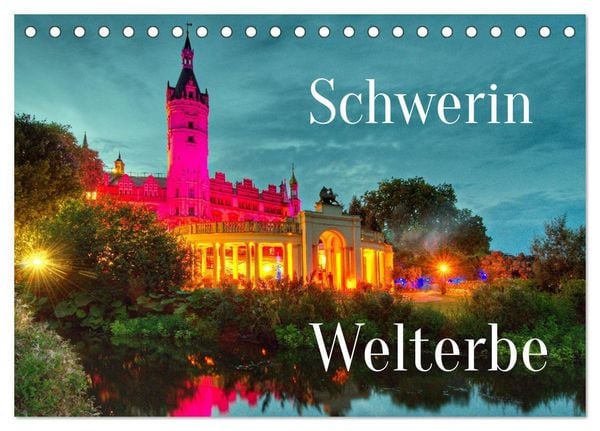 Produktbild: Schwerin - Welterbe (Tischkalender 2026 DIN A5 quer), CALVENDO Monatskalender
