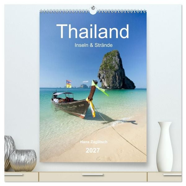 Produktbild: Thailand - Inseln und Str&auml;nde (hochwertiger Premium Wandkalender 2027 DIN A2 hoch), Kunstdruck in Hochglanz