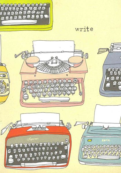 Produktbild: Julia Rothman Typewriter Eco-Journal