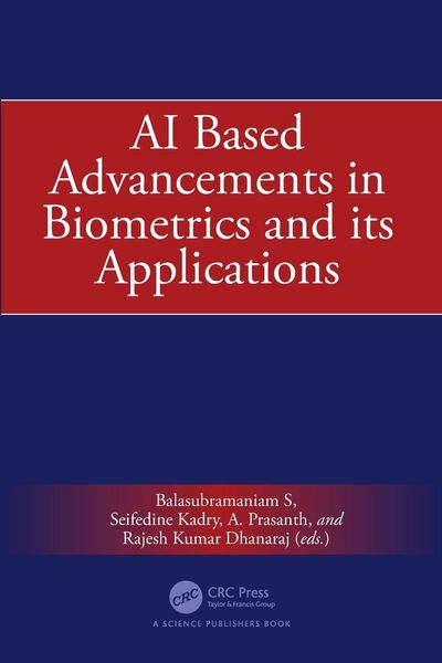 Produktbild: AI Based Advancements in Biometrics and its Applications