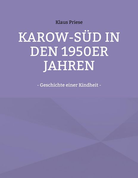 Produktbild: Karow-S&uuml;d in den 1950er Jahren