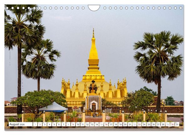Produktbild: S&uuml;dostasien - Laos (Wandkalender 2026 DIN A4 quer), CALVENDO Monatskalender