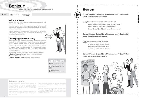 Produktbild: Singing Languages - Singing French (Book + CD)