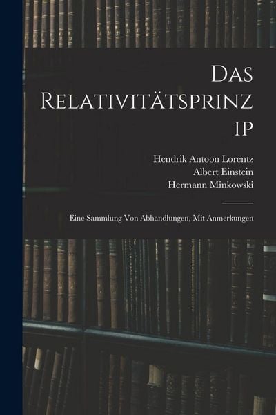 Produktbild: Das Relativit&auml;tsprinzip