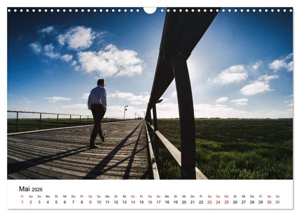 Produktbild: Sankt Peter-Ording. Licht, Schatten und Natur (Wandkalender 2026 DIN A3 quer), CALVENDO Monatskalender