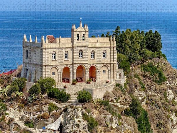 Produktbild: CALVENDO Puzzle Tropea in Kalabrien | 1000 Teile Lege-Gr&ouml;&szlig;e 64x48cm Foto-Puzzle f&uuml;r gl&uuml;ckliche Stunden