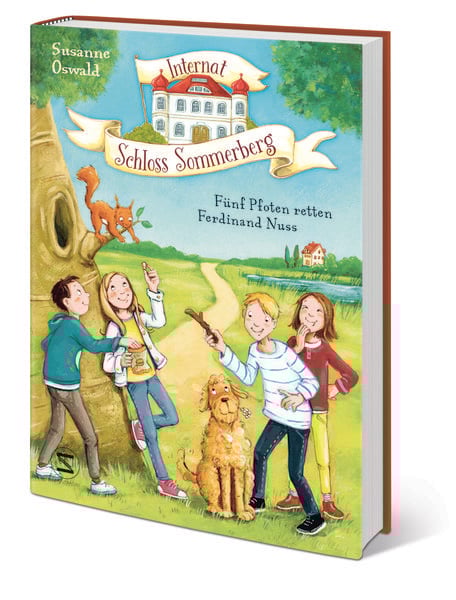 Produktbild: Internat Schloss Sommerberg - Fünf Pfoten retten Ferdinand Nuss