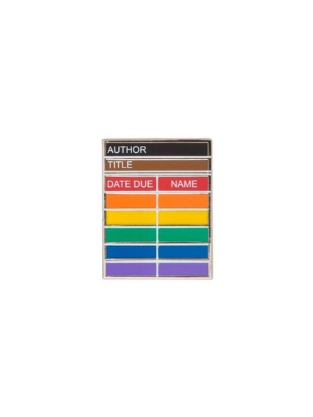 Produktbild: Library Card Pride Enamel Pin
