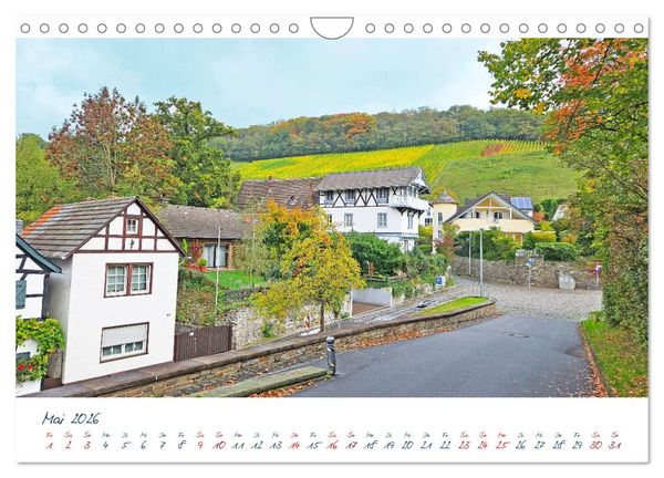 Produktbild: K&ouml;nigswinter-Oberdollendorf &ndash; Traum-Trip durch farbenpr&auml;chtige Weinberge (Wandkalender 2026 DIN A4 quer), CALVENDO Monatskalender