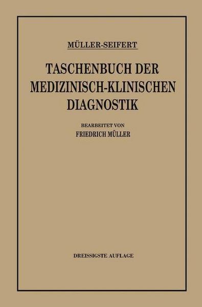 Produktbild: Taschenbuch der Medizinisch-Klinischen Diagnostik