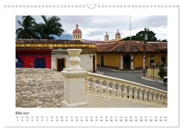 Produktbild: Nicaragua - Land der Vulkane (Wandkalender 2027 DIN A3 quer), CALVENDO Monatskalender
