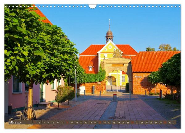 Produktbild: Vinetastadt Barth - Spaziergang durch die historische Stadt (Wandkalender 2026 DIN A3 quer), CALVENDO Monatskalender