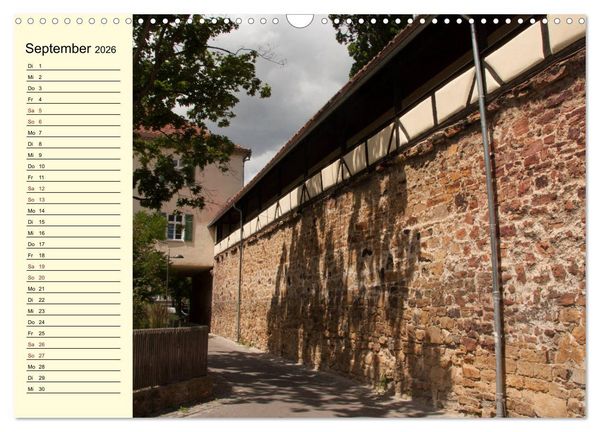 Produktbild: Stadtbummel durch Kirchheim unter Teck (Wandkalender 2026 DIN A3 quer), CALVENDO Monatskalender