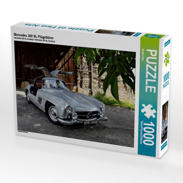 Produktbild: CALVENDO Puzzle Mercedes 300 SL Fl&uuml;gelt&uuml;rer | 1000 Teile Lege-Gr&ouml;&szlig;e 64x48cm Foto-Puzzle f&uuml;r gl&uuml;ckliche Stunden
