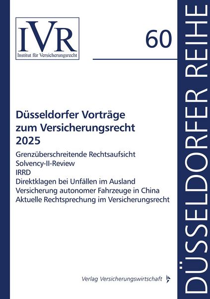 Produktbild: 18. D&uuml;sseldorfer Versicherungsrechtstag