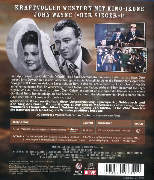 Produktbild: Der Draufg&auml;nger von Boston (John Wayne)