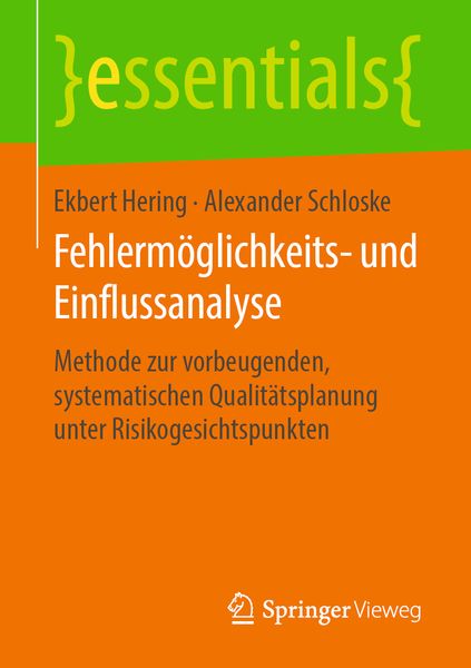 Produktbild: Fehlermöglichkeits- und Einflussanalyse