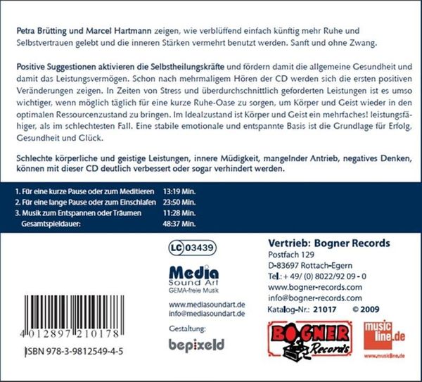 Produktbild: Br&uuml;tting, P: Tiefenentspannung