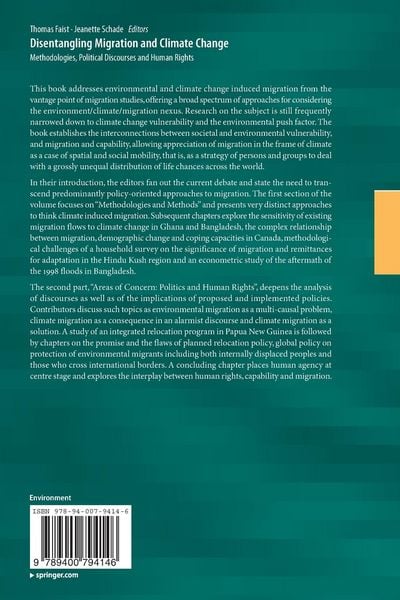 Produktbild: Disentangling Migration and Climate Change