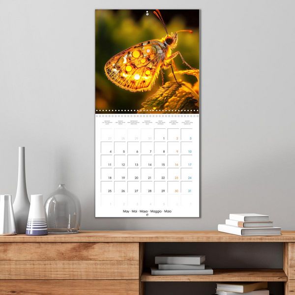Produktbild: &Eacute;clats naturels (Calendrier mural carr&eacute; 2026 30x30 cm) Calendrier double avec une page pour vos prises de notes