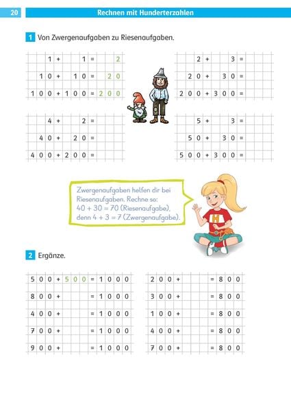 Produktbild: Die Mathe-Helden Rechnen bis 1000, 3. Klasse