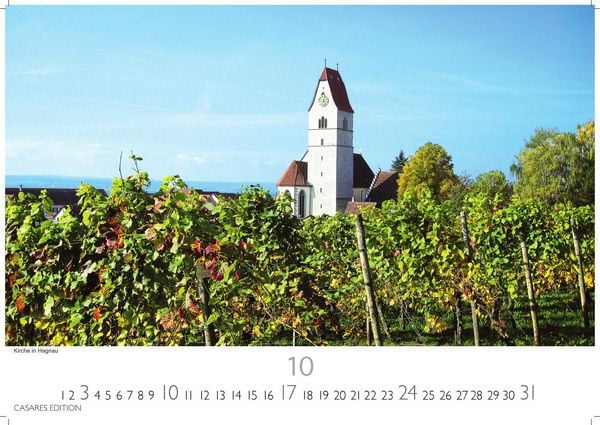 Produktbild: Bodensee Kalender 2027 &ndash; Wandkalender | Fotokalender Deutschland 35x50cm -mit stimmungsvollen Landschaftsmotiven rund um See, Ufer, Berge und malerische Orte