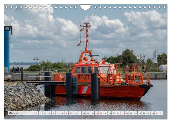 Produktbild: Ostsee Ahoi - Gro&szlig;e Schiffe, kleine Boote (Wandkalender 2027 DIN A4 quer), CALVENDO Monatskalender