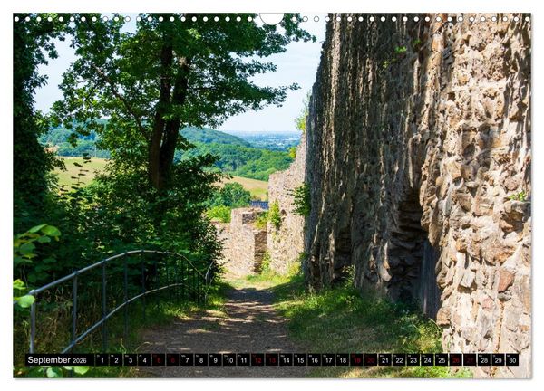 Produktbild: Blankenberg Burg und Stadt (Wandkalender 2026 DIN A3 quer), CALVENDO Monatskalender