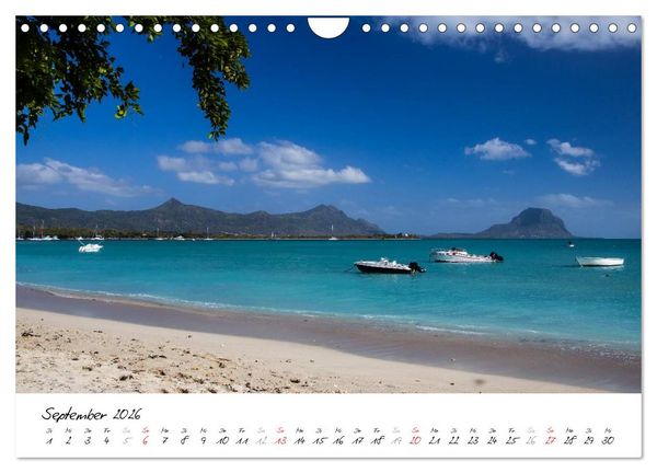 Produktbild: Mauritius - Momente einer Insel (Wandkalender 2026 DIN A4 quer), CALVENDO Monatskalender