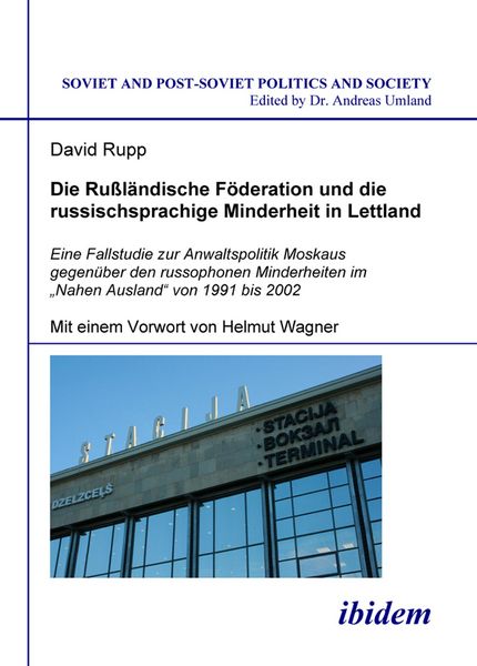 Produktbild: Die Ru&szlig;l&auml;ndische F&ouml;deration und die russischsprachige Minderheit in Lettland