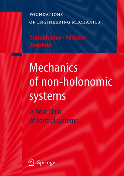 Produktbild: Mechanics of non-holonomic systems