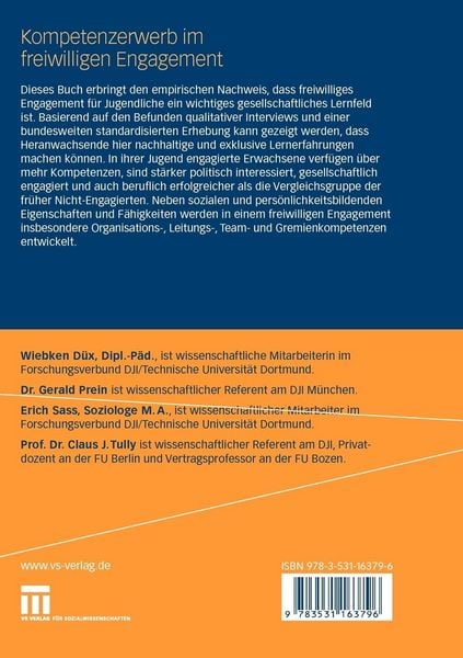 Produktbild: Kompetenzerwerb im freiwilligen Engagement