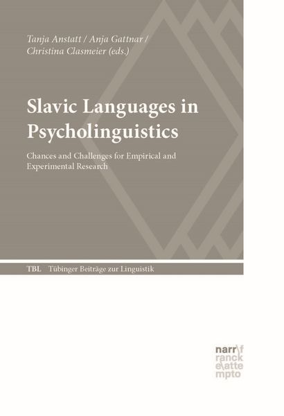 Produktbild: Slavic Languages in Psycholinguistics