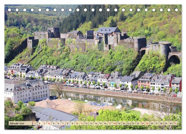 Produktbild: Unterwegs in den belgischen Ardennen (Tischkalender 2026 DIN A5 quer), CALVENDO Monatskalender