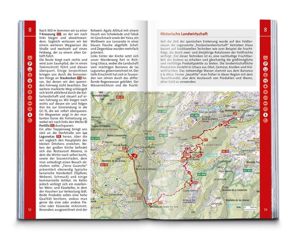 Produktbild: KOMPASS Wanderf&uuml;hrer Gran Canaria, 75 Touren mit Extra-Tourenkarte